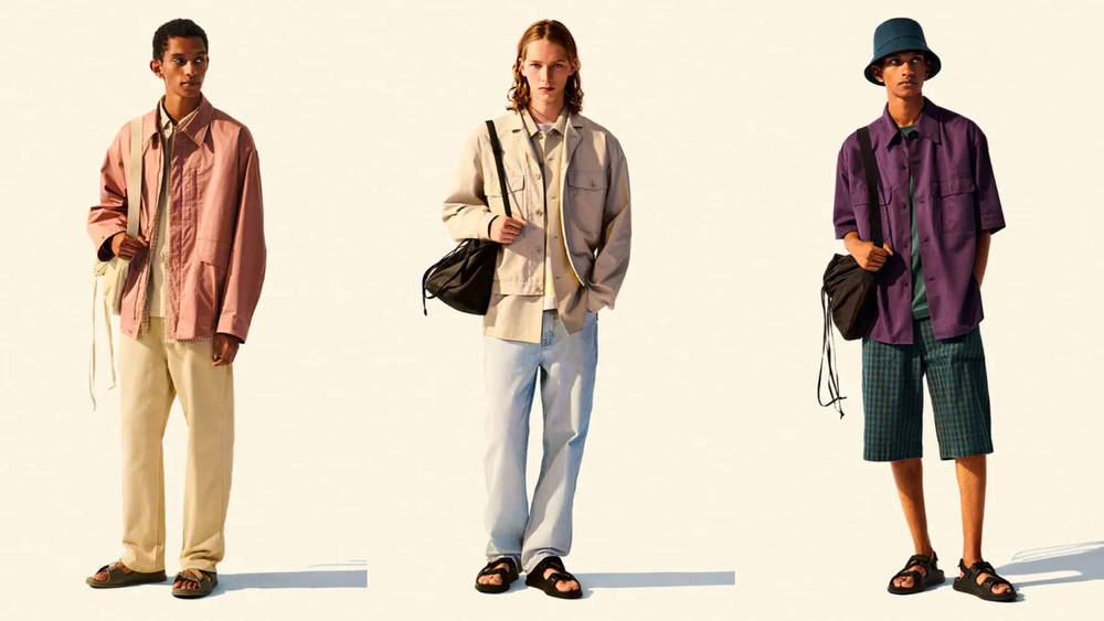 Image via Uniqlo Uniqlo U Offers Us "A Sense of Ease" With Its 2023 Spring/Summer Offerings