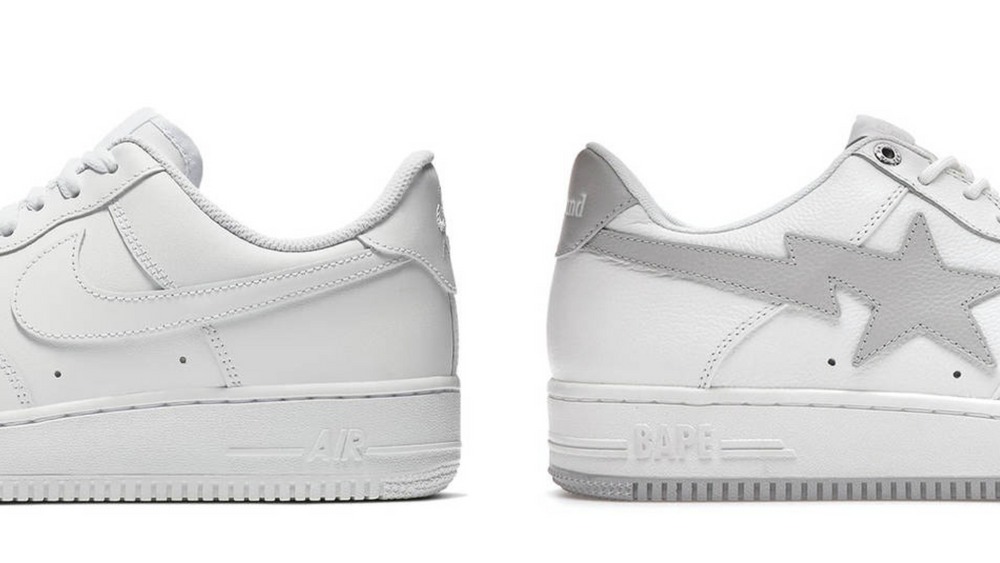Image via The Sole Supplier Nike Sues BAPE For Copying Sneaker Designs