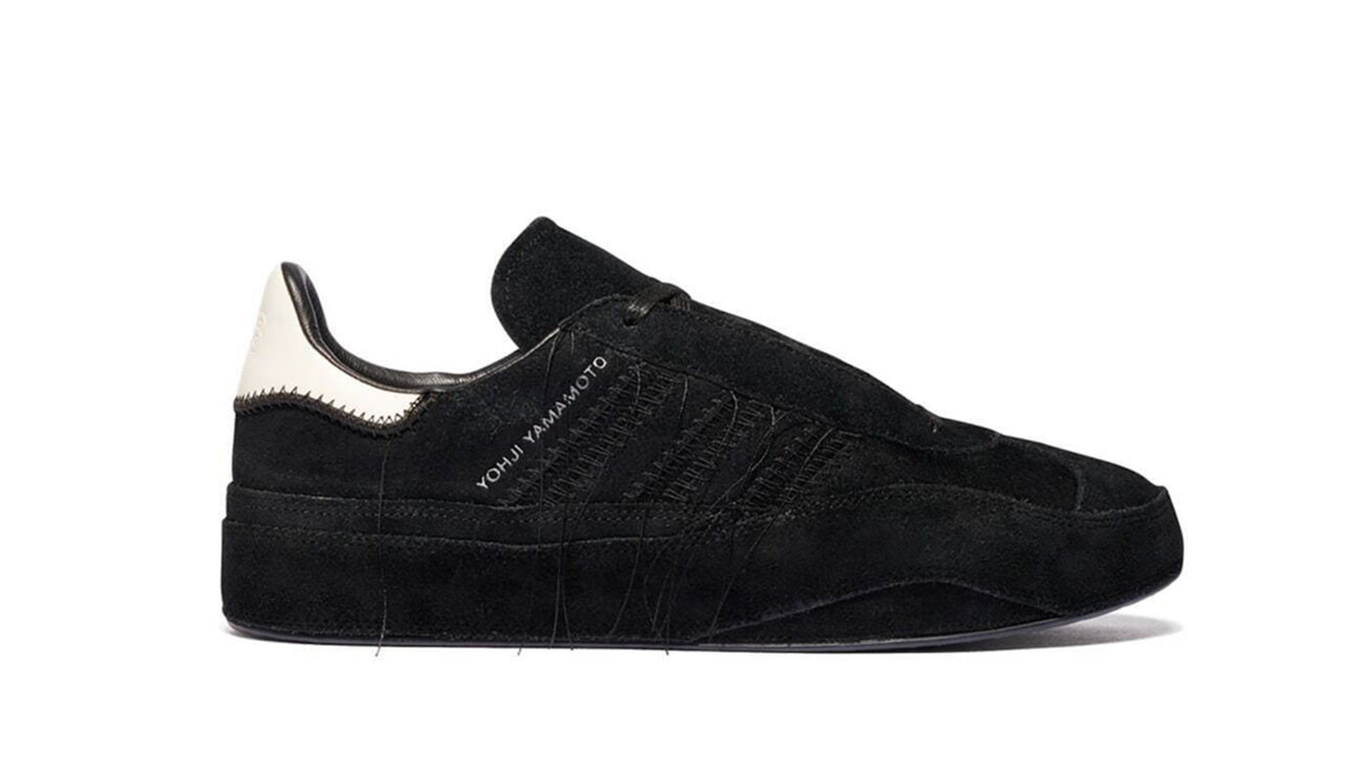 adidas Y-3 Gazelle Black White