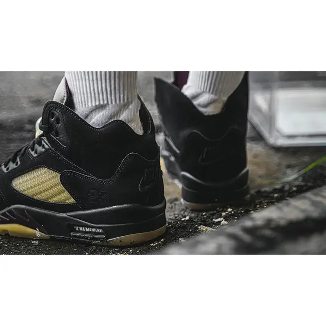 A Ma Maniére x Air Jordan 5 Black FD1330-001