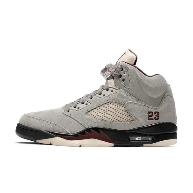 Grey retro best sale 5 jordans