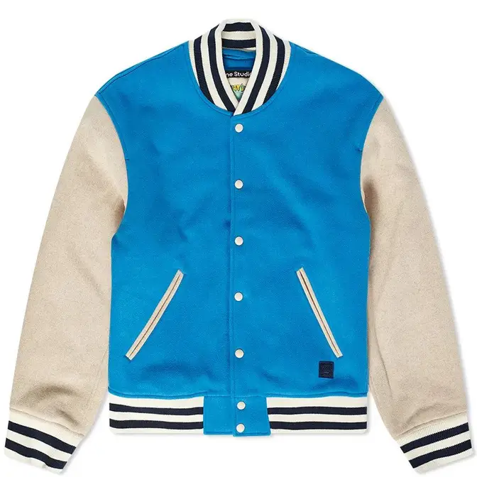 Acne Studios Ovan Padded Face Varsity Jacket | Where To Buy | c90118 ...