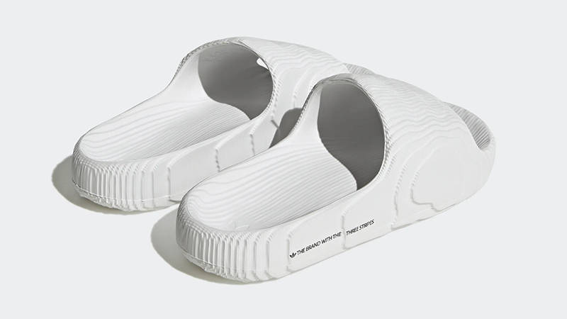 adidas Adilette 22 Slides Crystal White HQ4672 Back