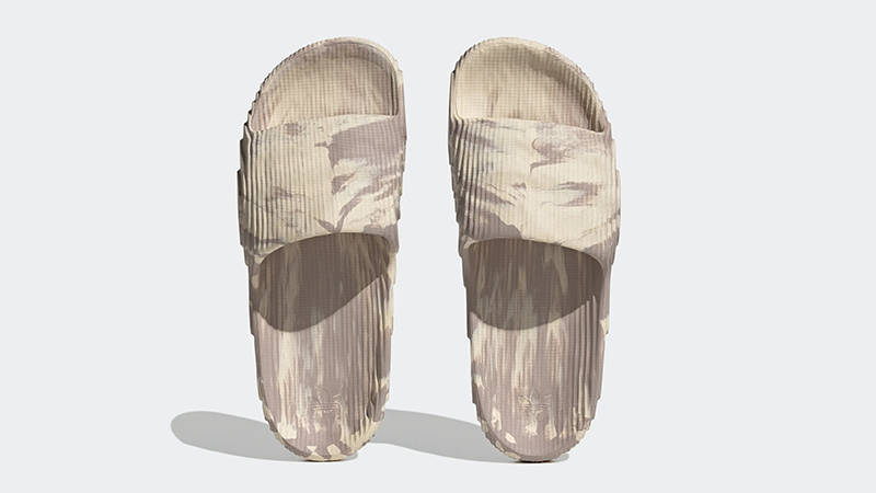 adidas Adilette 22 Slides Sand Taupe HP6516 Top