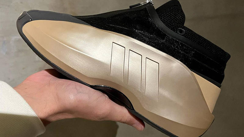 adidas Crazy IIInfinity Black Gold Side