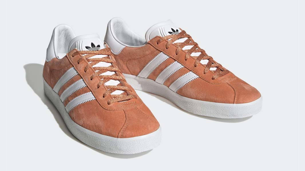 adidas Gazelle 85 Orange Dusk Front