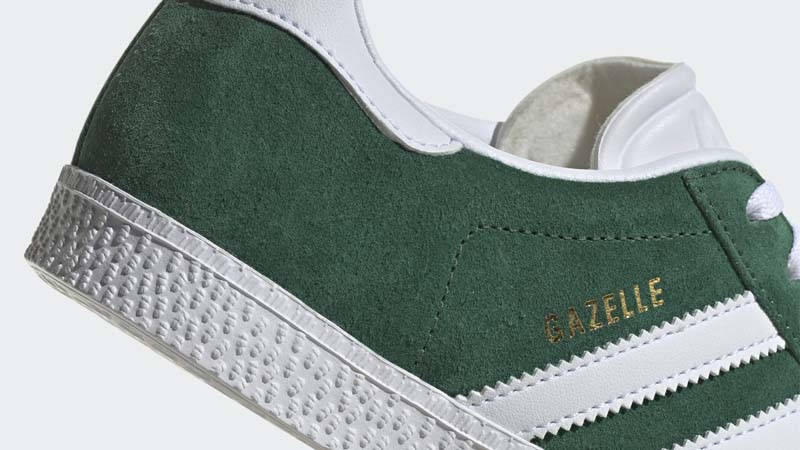 adidas gazelle silver green womens adidas Gazelle Indoor - GS