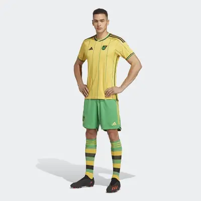adidas Jamaica 23 Home Jersey Bold Gold Full Image
