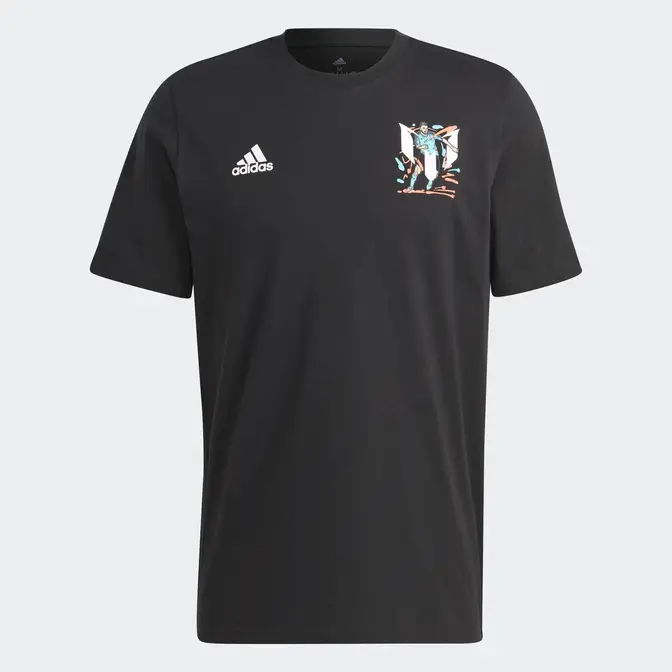 adidas Messi Football Icon Graphic TShirt Where To Buy HT5182