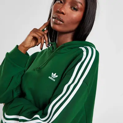 Adidas originals shop 3-stripes overhead hoodie