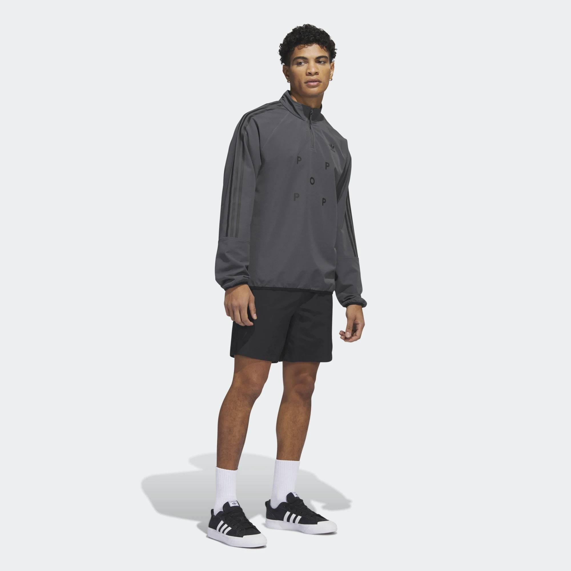 adidas Pop Thermal Long Sleeve Jersey Grey Six Full Image