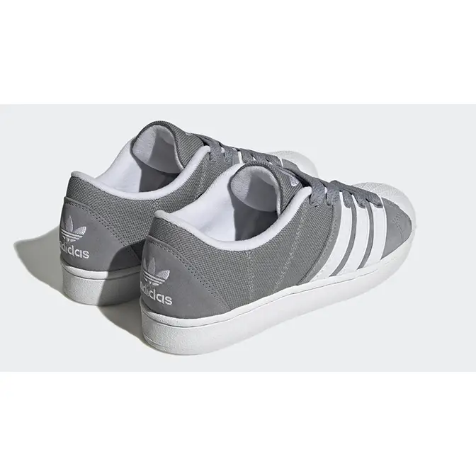 Customized adidas superstar grey feather best sale