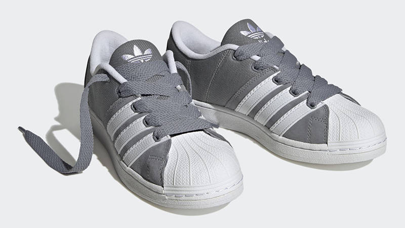 adidas Superstar Supermodified Grey H03740 Front