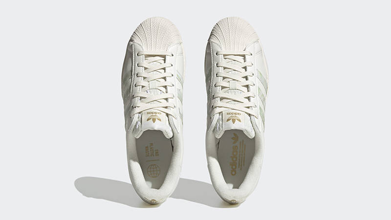 adidas Superstar Vegan Off White Sand HQ6668 Top