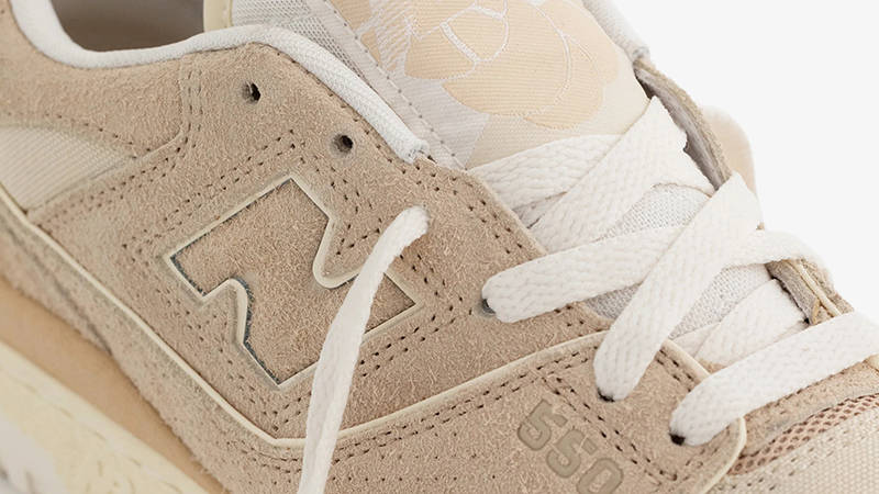 Aimé Leon Dore x New Balance 550 Beige Detail
