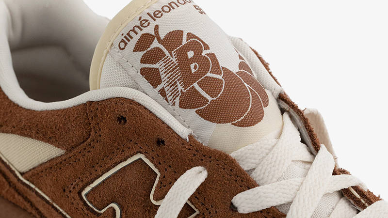 Aimé Leon Dore x New Balance 550 Tan Brown Detail