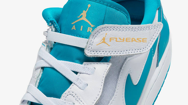 Air Jordan 1 Low FlyEase Aquatone DM1206-174 Detail 2