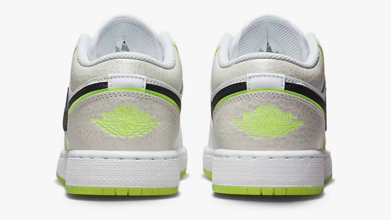 Air Jordan 1 Low GS Volt TPU Back