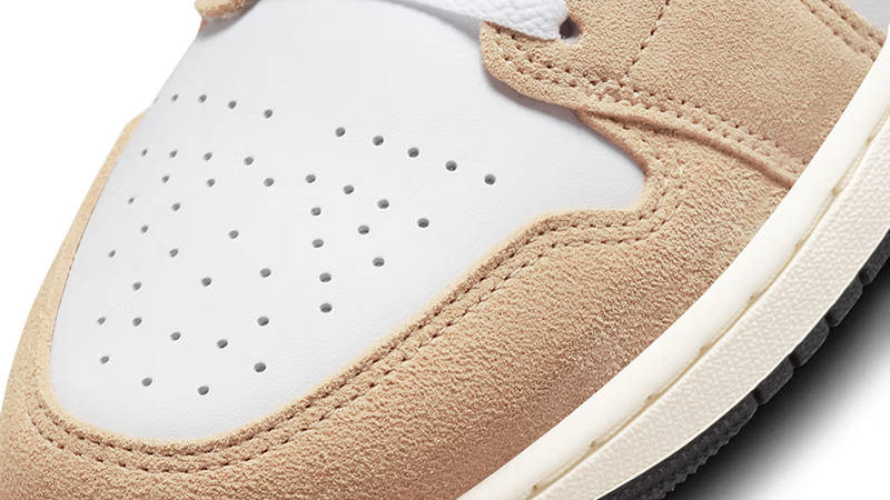 Air Jordan 1 Low SE Brown Elephant DZ4130-201 Detail