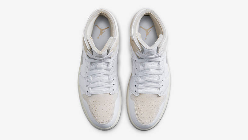 Air Jordan 1 Mid Craft Light Orewood Brown DM9652-120 Top