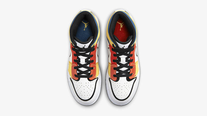 jordan 1 retro high white orange multi