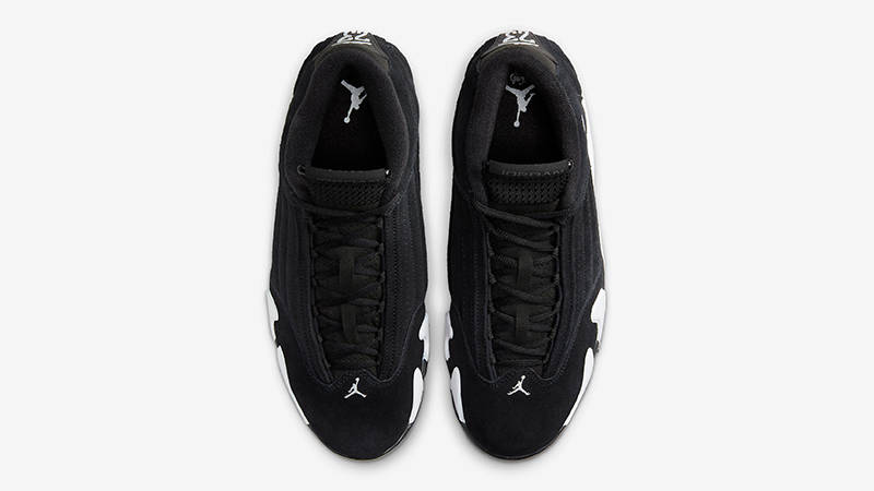 Air Jordan 14 Black White 487471-016 Top