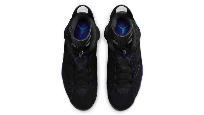 Air jordan retro 8 black best sale purple aqua