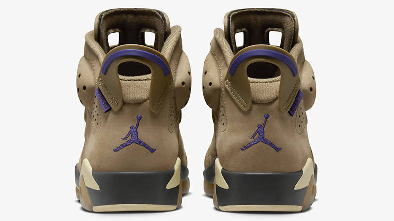 Air Jordan 6 Gore-Tex Brown Kelp back