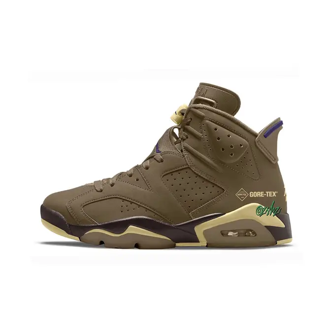 Air Jordan 6 Gore-Tex Brown Kelp | Where To Buy | FD1643-300 | The Sole ...