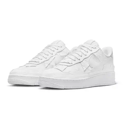 air revolution sky hi yellow Force 1 Low White DZ3674-100 Side