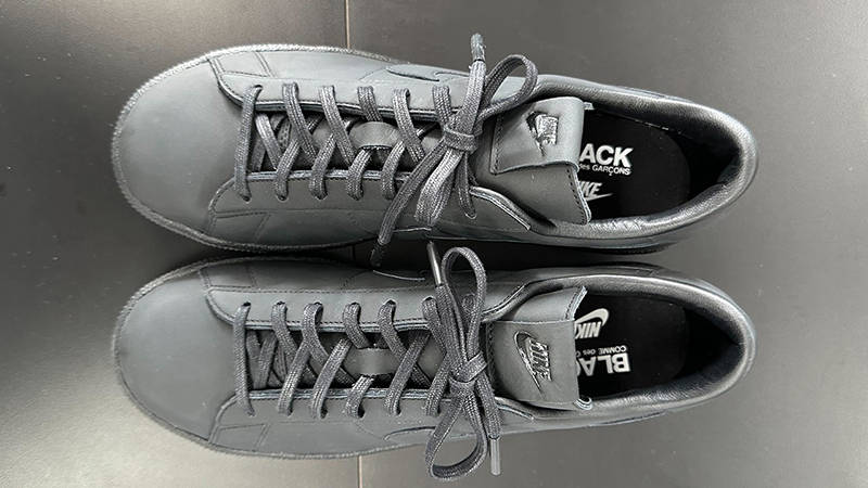 BLACK COMME des GARCONS x Nike Tennis Classic Black | Where To Buy