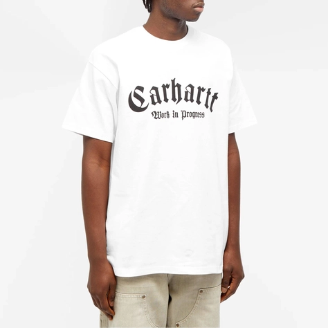 Carhartt WIP Onyx T-Shirt White Front