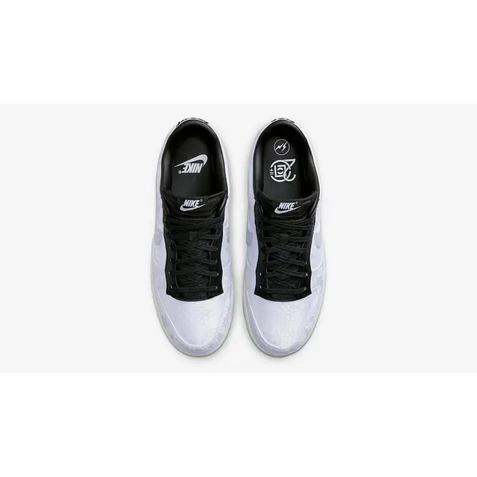 CLOT x fragment x Nike Dunk Low Black White | Where To Buy