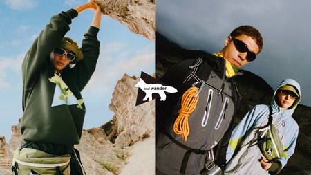 Maison Kitsuné x and wander Collaborate for "Destination: Earth" Maison Kitsuné x and wander Collaborate for "Destination: Earth"