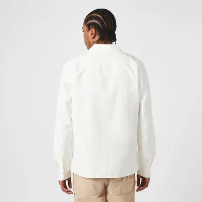 BOSS monogram-print polo shirt White Backside