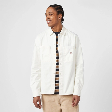 Dickies Florala Shirt White Feature