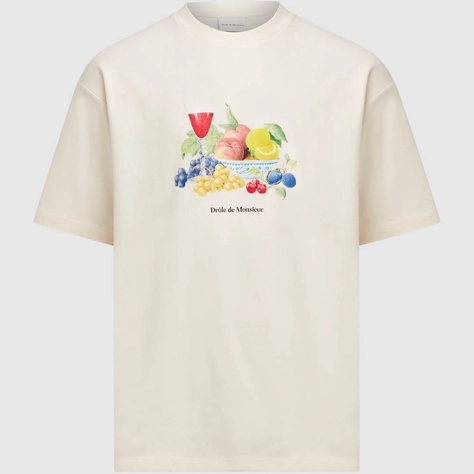 Drole de Monsieur Le T-shirt Fruite Cream Feature