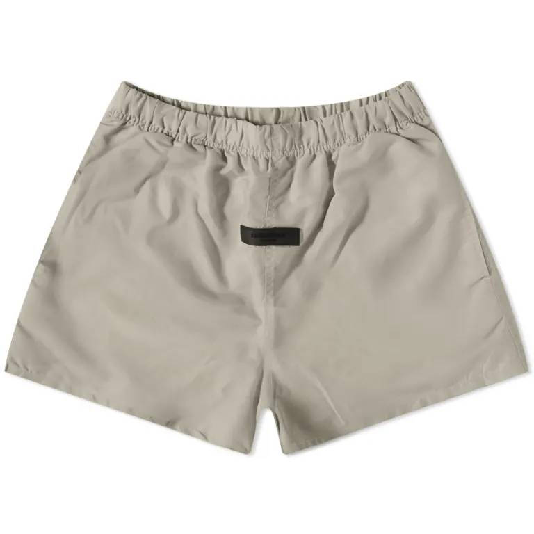 Fear of God ESSENTIALS Logo Dock Shorts Smoke