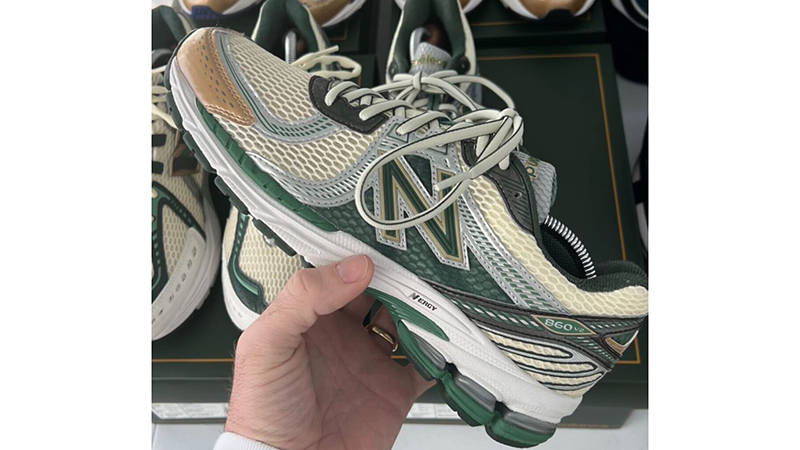 Aimé Leon Dore x New Balance 860v2 Green Side