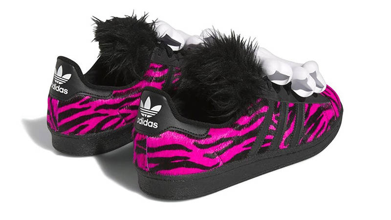 Jeremy Scott x adidas Campus 80s Bones Pink