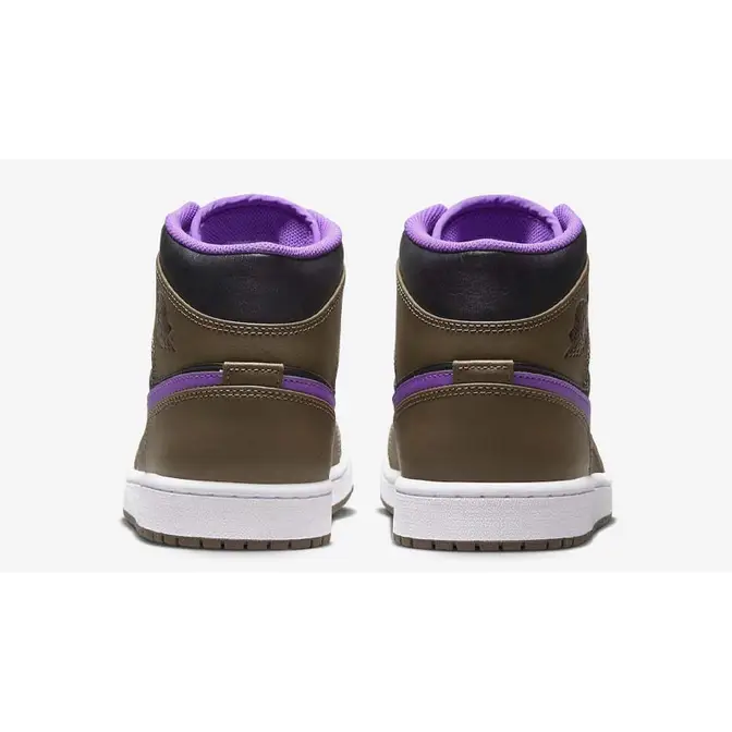 Jordan 1 Mid Purple Mocha Men's - DQ8426-215 - US