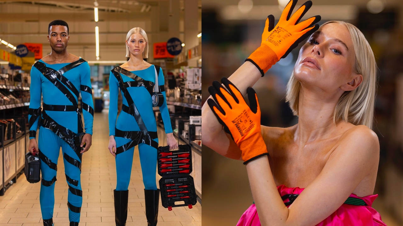 Air Fryer or Fashion Desire? Lidl Stages a Runway Show Displaying the Best of "Middle Aisle" Couture