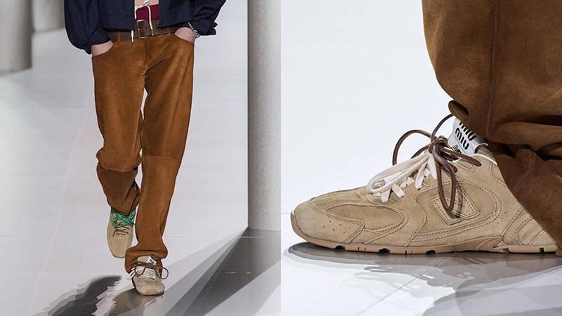 Miu Miu x New Balance 530 Beige