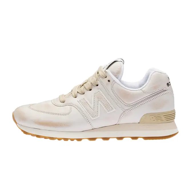 Miu Miu x New Balance 574 White Leather | Where To Buy | 5E946D-3H02 ...