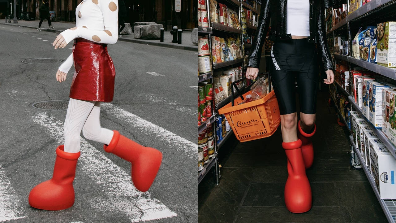 Big Bold And Brazy MSCHF s Giant Red Boots Are Inbound Big Bold And Brazy MSCHF s Giant Red Boots Are Inbound