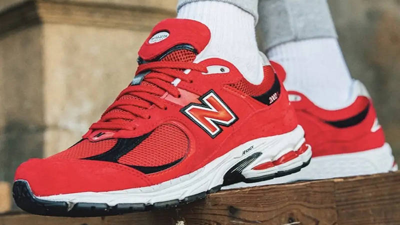 New balance hot sale all red