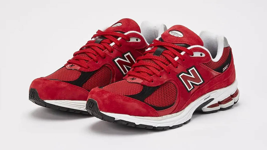 New Balance 2002R Red Black M2002RDR Side