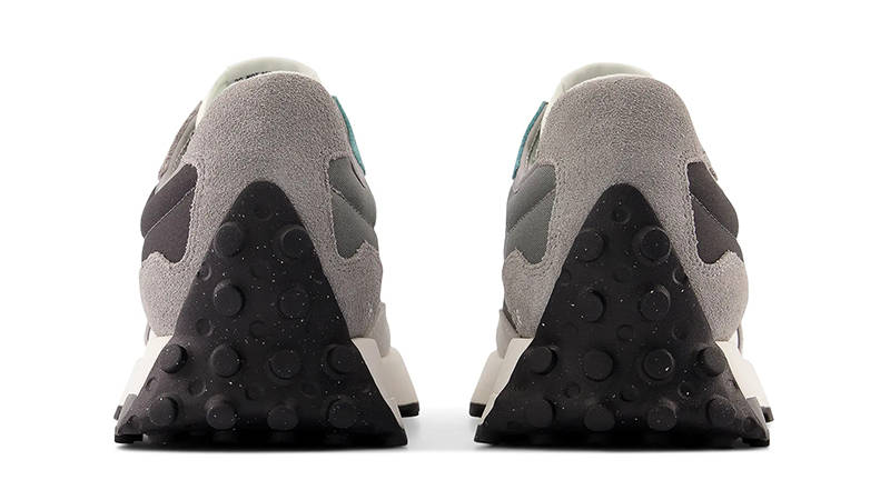 New Balance 327 Grey White Teal MS327OD Back