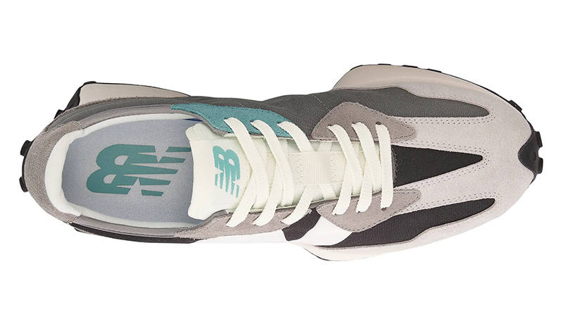 Gray and teal new balance best sale