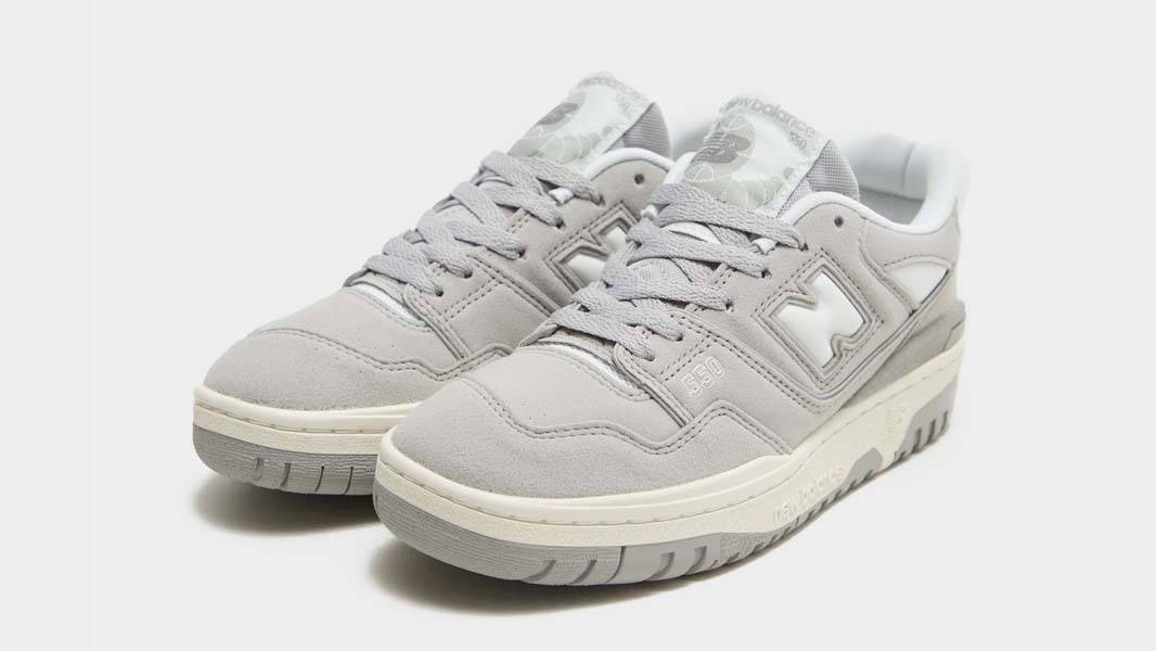 New Balance 550 GS Grey White Front
